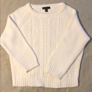 Cable knit sweater